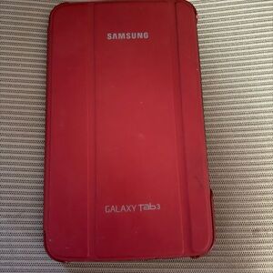 Samsung Galaxy Tab 3 Red Cover